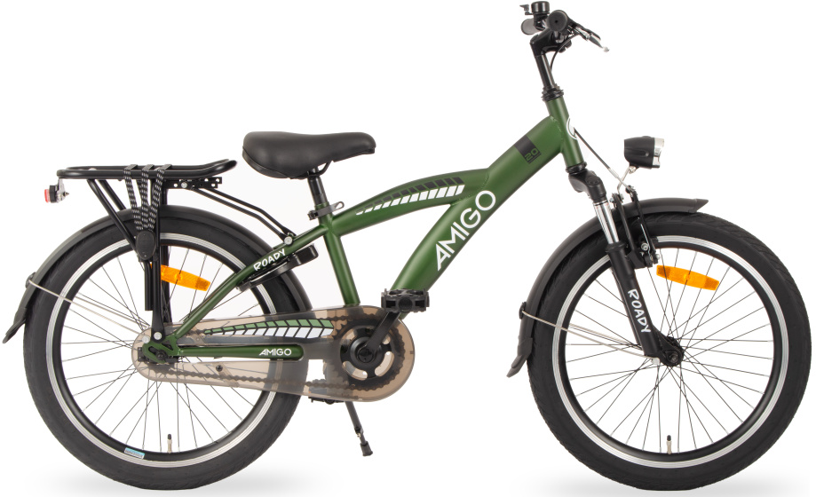 AMIGO Roady 20 Inch 31 cm Jongens Terugtraprem Groen