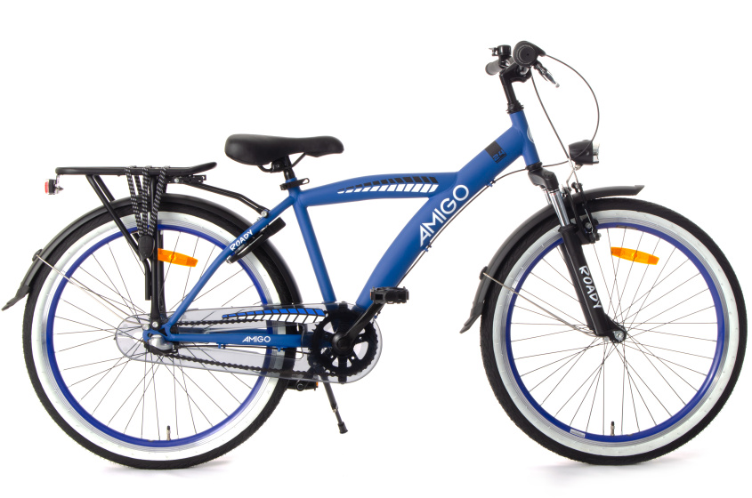 AMIGO Roady 24 Inch 36 cm Jongens 3V Terugtraprem Blauw