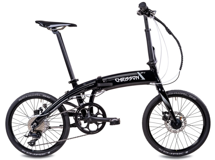 Chrisson EF3 20 Inch 32 cm Unisex 9V Mechanische schijfrem Zwart
