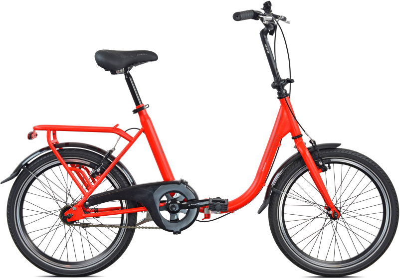 Legnano Dyon vouwfiets 20 Inch 40 cm Unisex V Brakes Rood