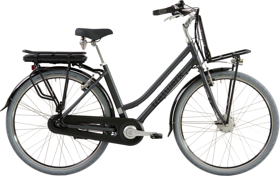 Tretwerk E Cargo 28 Inch 49 cm Dames 7V V Brakes Antraciet