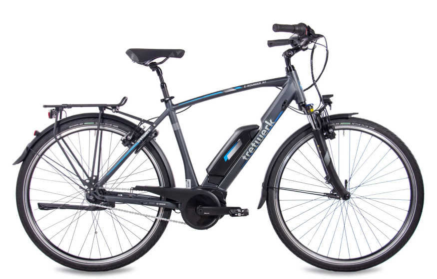 Tretwerk E Rounder N7 28 Inch 53 cm Heren 7V V Brakes Grijs
