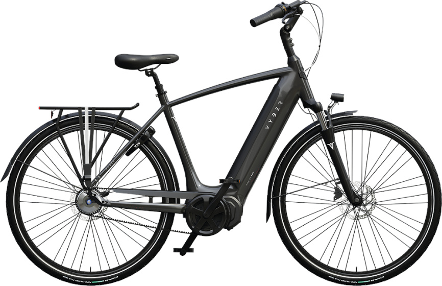 Vyber Ride E1 Pro Belt 522Wh 28 Inch 57 cm Heren 7V Hydraulische schijfrem Antraciet