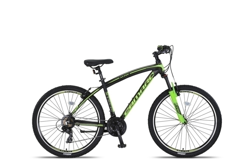 Altec Camaro MTB 27.5 Inch 45 cm Unisex 21V V Brakes Zwart/Groen