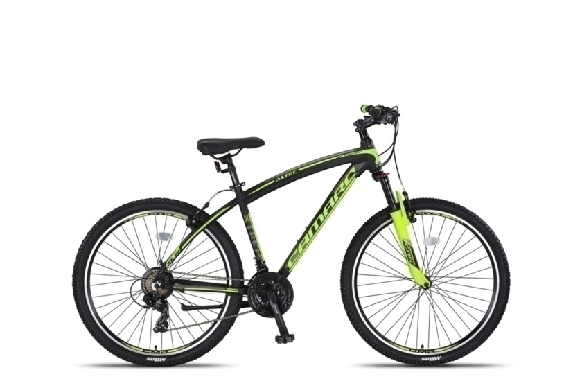 Altec Camaro MTB 27.5 Inch 45 cm Unisex 21V V Brakes Zwart/Lime
