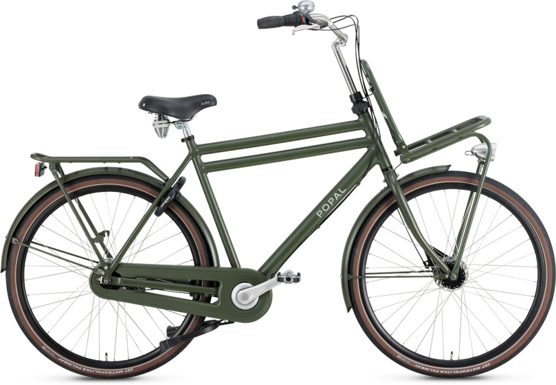 Popal Daily Dutch Prestige 28 Inch 61 cm Heren 7V Rollerbrake Legergroen