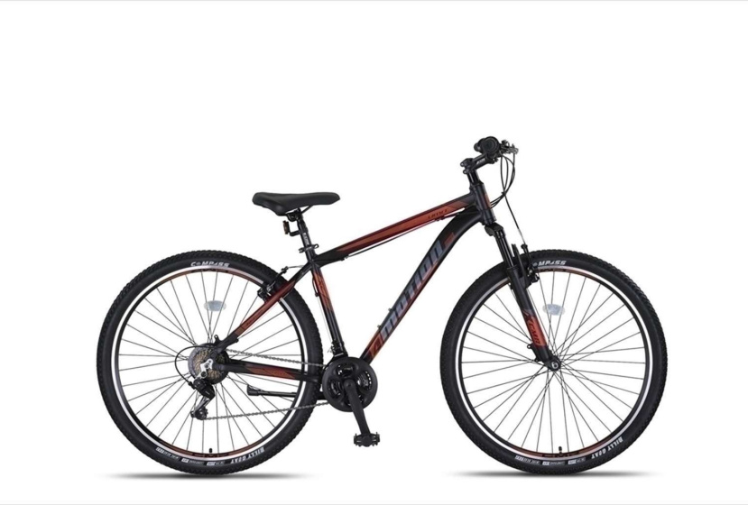 Umit 4 Motion MTB 29 Inch 46 cm Unisex 21V V Brakes Zwart/Rood