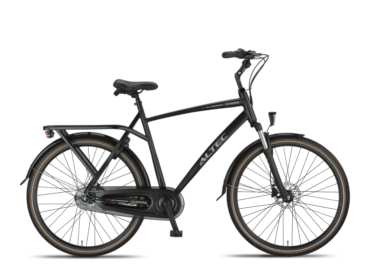 Altec Omega 28 Inch 55 cm Heren 7V Hydraulische schijfrem Matzwart