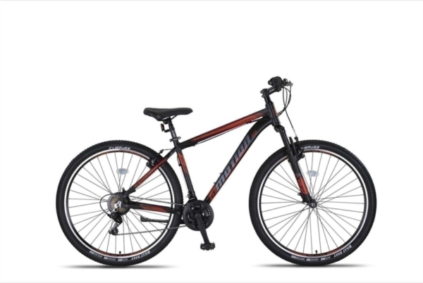 Umit 4 Motion MTB 27.5 Inch 47 cm Unisex 21V V Brakes Zwart/Rood