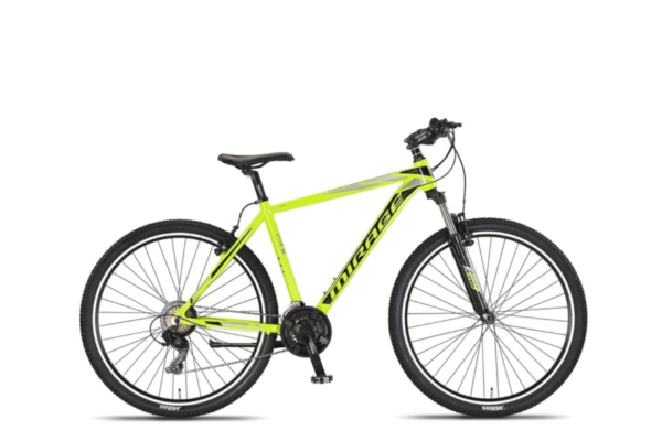 Umit Mirage Oversized MTB 27.5 Inch 50 cm Unisex 21V V Brakes Lime/Zwart